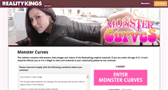 Desktop Screenshot of monstercurves.com